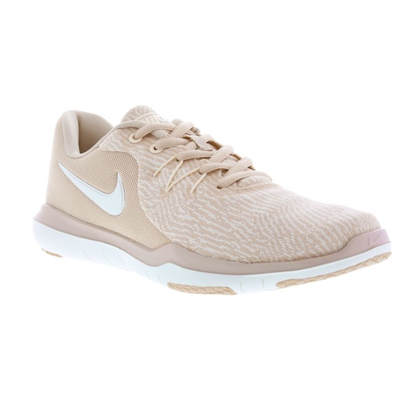 Nike Shoes - Nike Women's Beige and White Sneakers